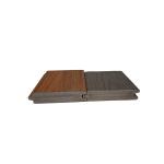 Top-Grade Seamless Hollow Decking Grey PVC-ASA Co-extrusion Technology for