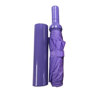 Quality 190T Polyester Manual Open Wine Bottle Umbrella Diameter 37in For Promotion wholesale