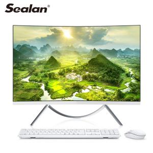Quality 480g SSD 2.4GHz Curved Desktop Computer Flat Screen wholesale