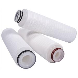 Quality 0.1-10 Micron Metal Pleated Water Paper High Flow Filter Cartridges for Your Food Shop wholesale