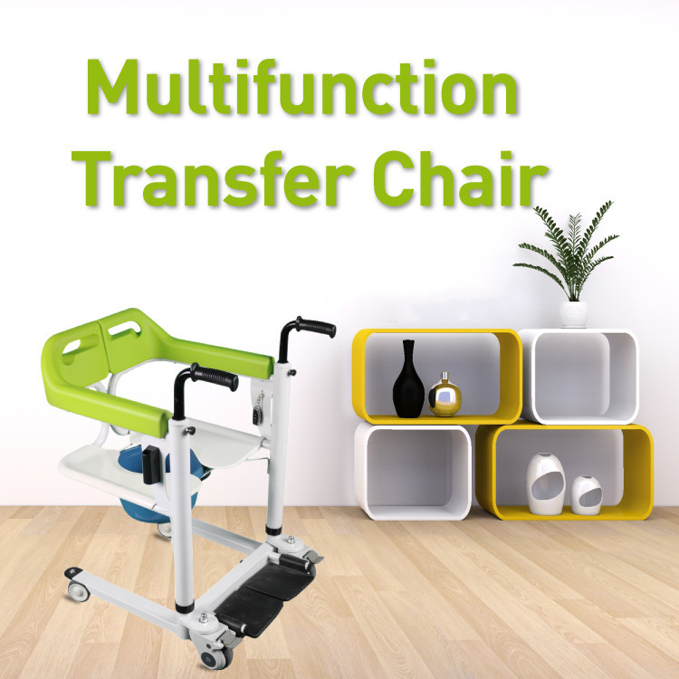 Manual Medical Healthcare Equipment Patient Transfer Lift Chair For Hospital Rehabilitation Equipme