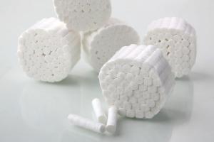Quality Odorless Safe Medicated Cotton Roll Wet Shape Maintain Without Impurity wholesale
