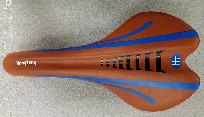 Quality Water Resisting Custom Leather Bike Saddle Road Bicycle Saddle Easy To Install wholesale