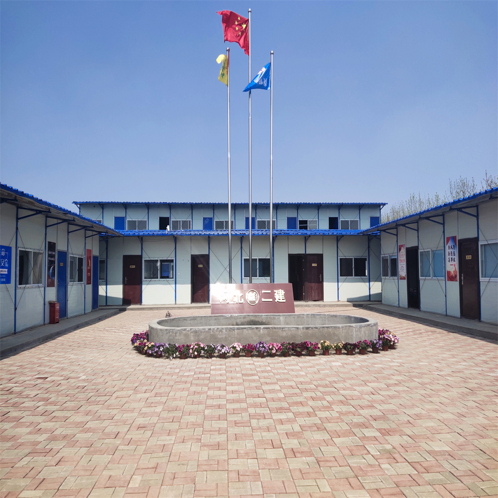 Modern K Type Light Steel Structure Prefab House With PVC Sliding Window