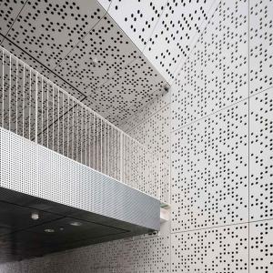 China Exterior Perforated Facade Panels on sale