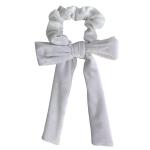 High quality Velvet knot streamer scrunchies