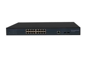 24 Port Gigabit Managed Fiber Optic POE Switch For FTTH FTTB FTTX Network
