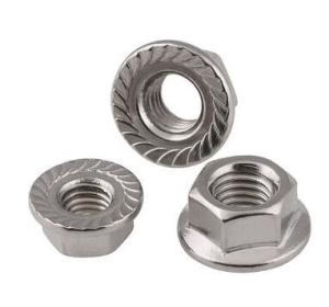 Quality M12x25 DIN6923 Heavy Hex Nuts Hex Serrated Flange Nut Stainless Steel Bolt Pine wholesale