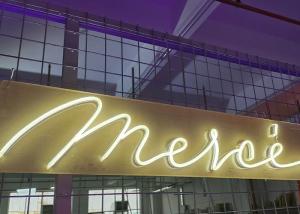 Quality English Word Letter Custom Neon Signs Square backboard 50000hrs wholesale