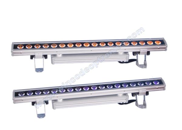 Aluminum Body Exterior Wall Wash Lighting Waterproof DMX Floor For Urban