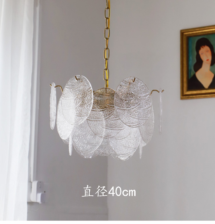 Modern Frosted Diamond Glass Chandelier Luxury Lustre Lighting（WH-CY-251）