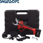 Finger protection and LED electric battery powered portable pruning shears 4.0CM