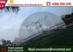 Snow White Color Large Dome Tent Diameter 30m Transparent For Road Show