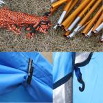 2Person Camping Tent Double Layer Double Door Snow Proof Camping Tent Outdoor