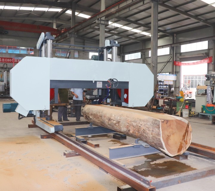80HP Fully Automated Sawmill Machine Dia 2500mm Automatic Saw Mill