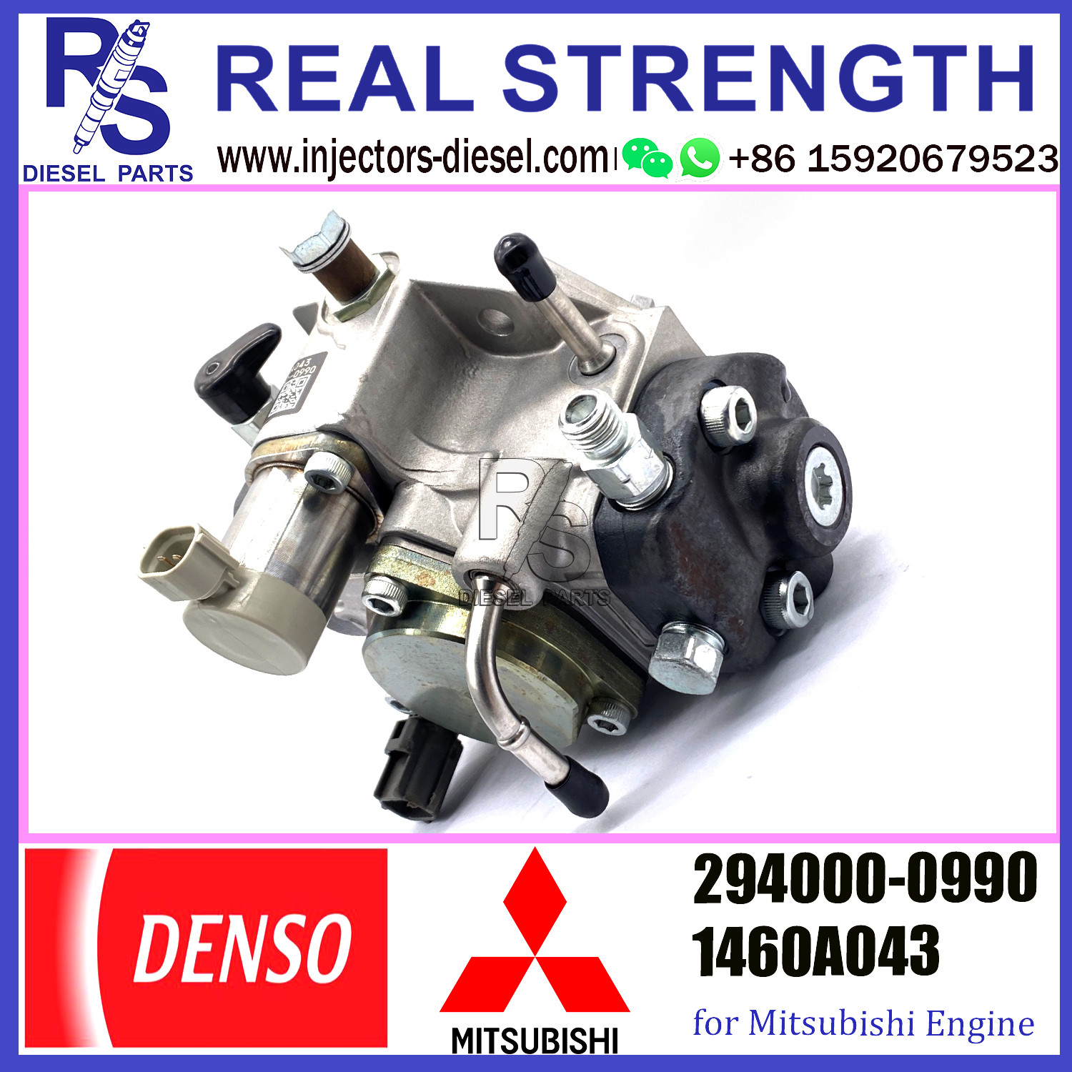 DENSO 4N13 Engine CR Pump Diesel Injector Common Rail Fuel Pump 294000-0990 1460A043 for Mitsubishi engine