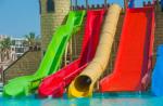 Exciting Barrel Sled Fiberglass Water Park Slide For Teenager