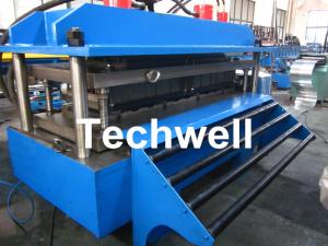 China Polyurethane Sandwich Panel Production Line For Color Steel With PLC Touch Screen Control on sale