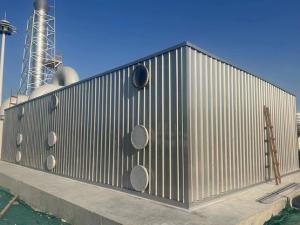Quality Waste Gas FRP Biological Deodorization Box Equipment Filament Winding Techinque wholesale