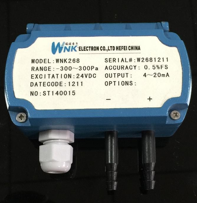 Exia II CT4 Air Differential Pressure Sensor 50Pa 100Pa For Textile Machinery