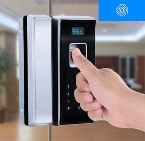 Quality Remote Control Glass Door Lock ABS + Alloy Material For Office Entrance wholesale