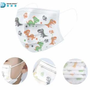 Quality Ultrasonic Soldered 3 PLY Non Woven Fabric Earloop Mask wholesale