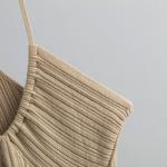 Autumn Outdoor Activity 2024 New camisole knit camisole cardigan dress women's