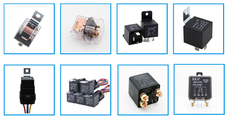 Heavy Duty Automotive Auto Power Starter 5 Pin SPDT Car Relay Split Charger Contactor