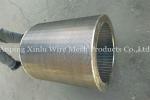 Johnson Rotary Sand Screen Cylindrical Sieve Vee Wire Screens 0.2 - 2mm Slot