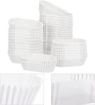 Rk Bakeware Oval Paper Baking Mold Boat Shaped Cake Cup For Industrial Automatic