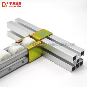 Quality Colored Zinc plated roller track Easy-handing slat rail Connector wholesale
