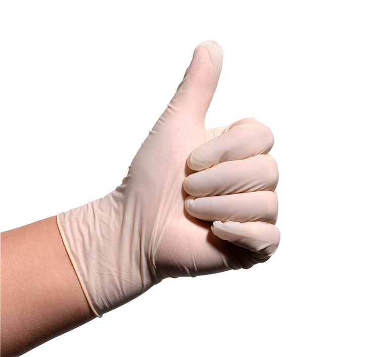Customized Color Food Grade Latex Gloves High Tensile Size S- XL