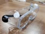 Clear Dust Proof Safety Glasses , Light Transmittancable Science Safety Goggles