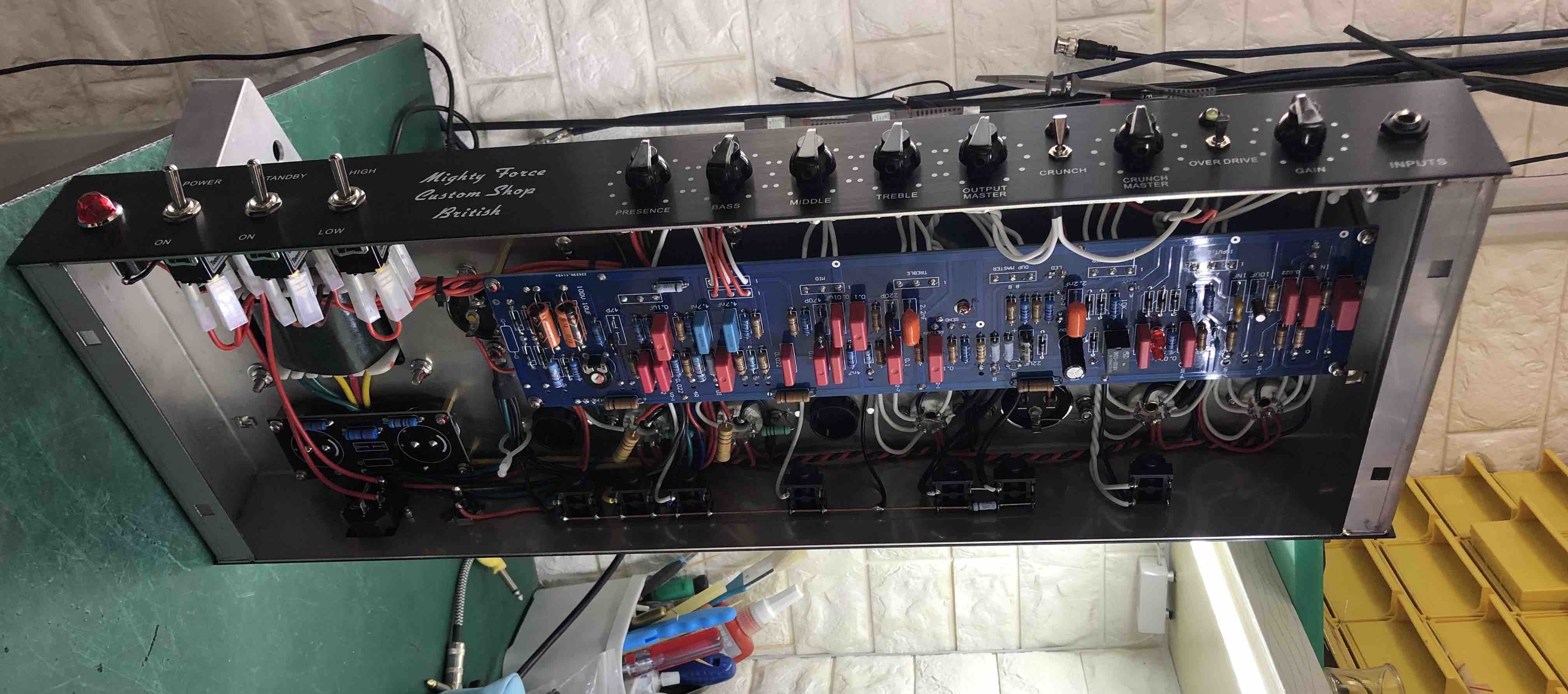Custom Grand JCM 2550 Slash Signature Type 50W Guitar Amp Head A Top Grade Snake Cabinet with Loop ECC83s * 3, EL 34* 2