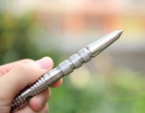 Quality good quality steel head tactical metal tool pen glass breaking defense self ball pen wholesale