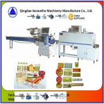 Stainless Steel Heating Noodle Packing Machine SWC 590 Shrink Wrapping Packing