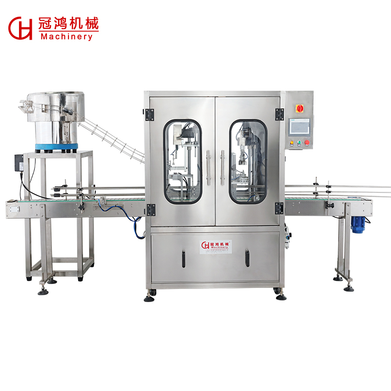 Automatic Grab Type Screw Capping Machine for Bottle Plastic Lid Metal Lid Guaranteed