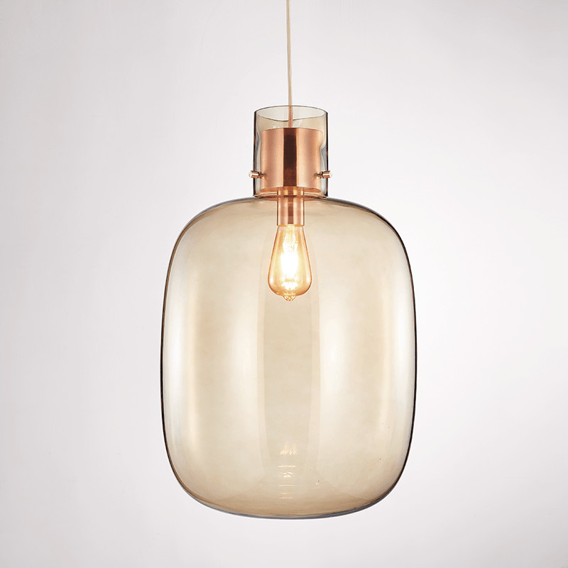 Modern Artistic Creative Colorful Glass Pendant Lights Dining Room Awa Large Pendant Lamp(WH-GP-163)