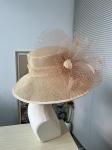 Millinery Supplies Sinamay Feather Fascinator Hat 30*40 cm