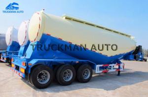Quality 45 Cbm Cement Bulk Carrier Truck , Cement Powder Tankers For Bulk Flours Transport wholesale