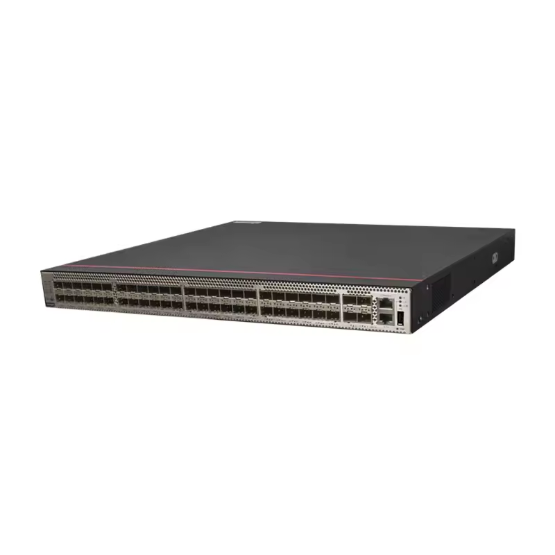 CE6857F-48S6CQ-B Network Switch 48 10Ge SFP 6 100GE QSFP28 Ports for Laptop LACP and Speed Laptop Connectivity
