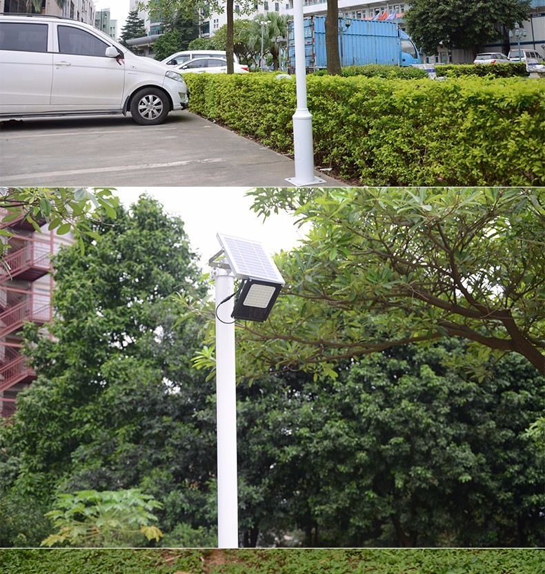 N500G super bright solar street led light waterproof mini solar flood garden lamp