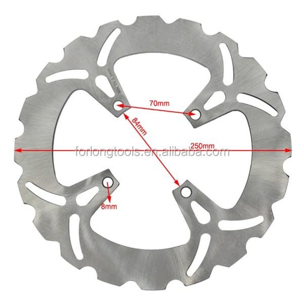 Brake Discs Rear Position GSF BANDT 75 A ETC... GS E 500 250MM Disc Brake Rotor