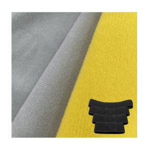 Quality 100% Polyester Stretch Velvet Fabric Plain Knitted Anti Pull Customized wholesale