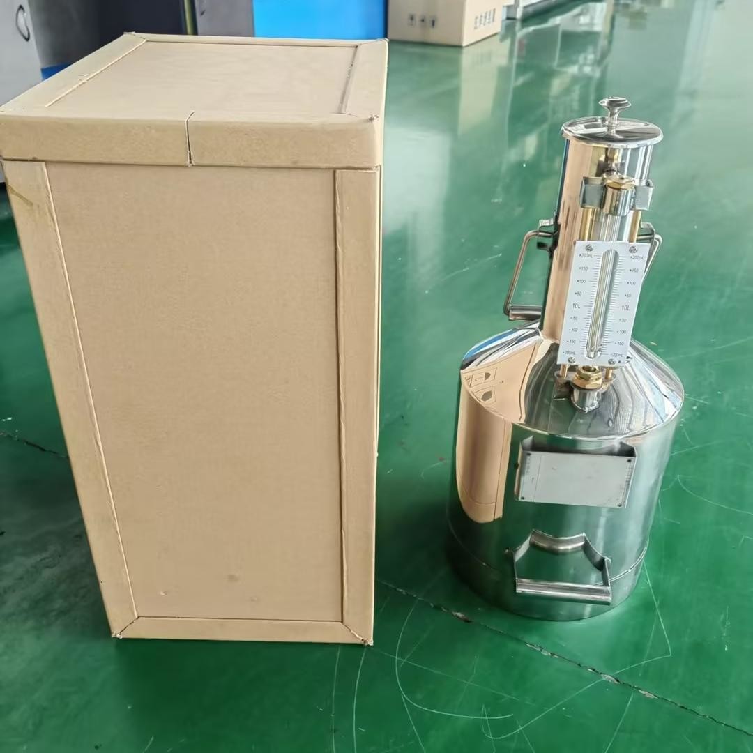 100L Stainless Steel Corrosion-Resistant Rollers Type Measuring Can for Gas Station