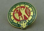 3D Imitation Hard Enamel Pin Die Stamped Metal Pin Badges For Military