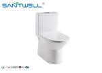 Professional ceramic single piece toilet customized service , single piece wc