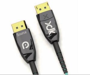 Quality Flexible 8K DisplayPort To DisplayPort 1.4 Full Fiber AOC Cable Support 300m wholesale
