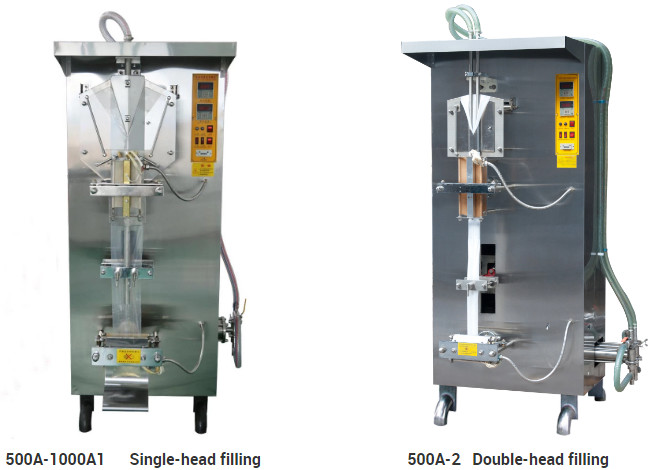 Automatic 500ML Liquid Sachet Packing Machine 2200 Bags Per Hour