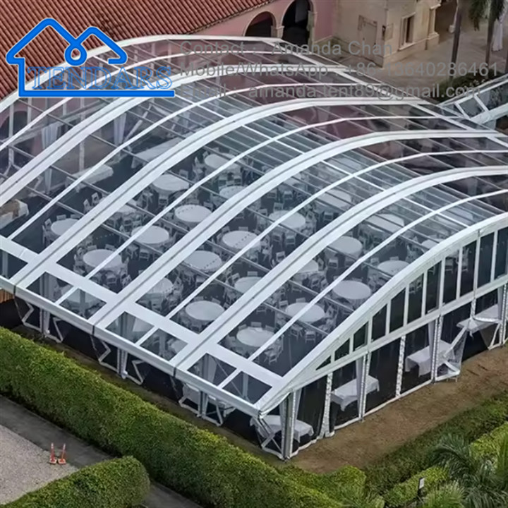 Factory Price Outside Customized New Wedding Transparent Wedding Party Tent For Sale
